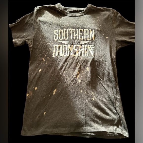 Southern like moonshine tshirt black Southern Bliss Company medium - Picture 1 of 5